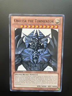 Yugioh Obelisk The Tormentor BP01-EN021 1st Edition Black Rare MP - Image 1