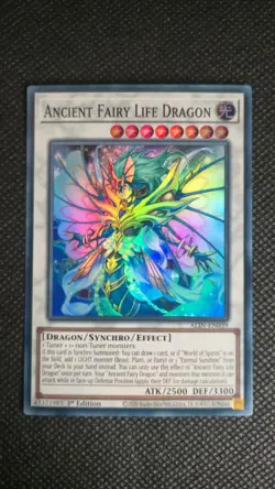 Ancient Fairy Life Dragon SUPER RARE ALIN-EN039 Alliance Insight Yu-Gi-Oh - Image 1