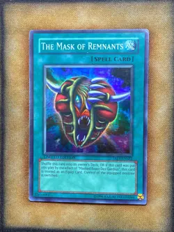 Yugioh The Mask of Remnants TAEV-ENSE2 Super Rare Limited Edition MP - Image 1