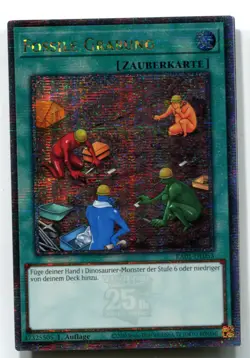 Yu-Gi-Oh! Fossile Grabung Quarter Centuary Secret RA01-DE053 - Image 1