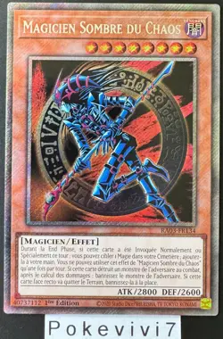 Carte YU-GI-OH! MAGICIEN SOMBRE DU CHAOS RA03-FR134 PSR NEUF - Image 1