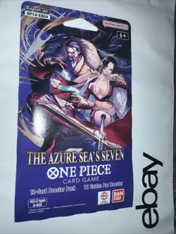 1 - One Piece The Azure Sea’s Seven Booster Pack OP14-EB04 English Ship Next Day - Image 3