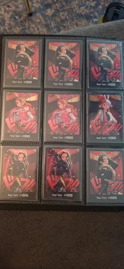 One Piece Tcg Binder DON!! Lot Over 100 Holos Don Cards Leader Cards - Image 1