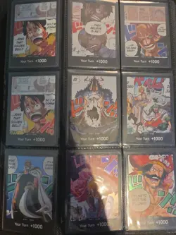 One Piece Tcg Binder DON!! Lot Over 100 Holos Don Cards Leader Cards - Image 3