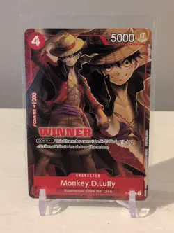 One Piece Tournament Pack Vol. 1 Winner Promo #P-007 Monkey D. Luffy - Image 1
