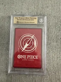 Roronoa Zoro OP12-020 One Piece Legacy Of The Master Alt Art Leader BGS 9.5 - Image 3