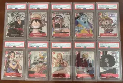 One Piece Premium 25th Anniversary PSA 10 English Sequential - Image 1