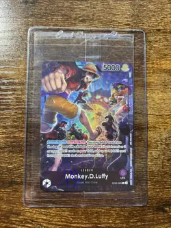 Monkey D Luffy SEALED OP05-060 PSA Magazine Promo One Piece Card Exclusive MINT - Image 3