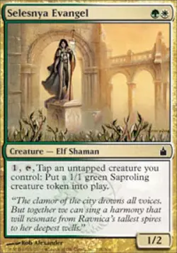 Selesnya Evangel -Foil Light Play MTG Ravnica - Image 1