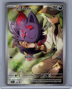 N's Zorua Promo SV: Scarlet & Violet Promo Cards 189 NM - Image 1