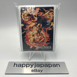 One Piece Card Game - Ace Sabo Luffy 70 Sleeves Bandai Carddass Japanese - Image 1