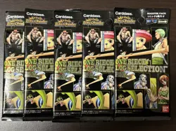 One Piece Log Collection 5 pack (8 card in) Miracle Battle Carddass - Image 1