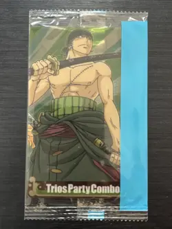 No. 63 Zoro ONE PIECE Morinaga Wafer Card Sealed - Image 1