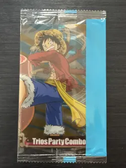 No. 60 Luffy ONE PIECE Morinaga Wafer Card Sealed - Image 1