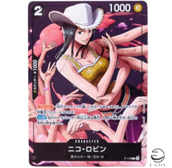 Nico Robin P-116 Saikyo Jump Promo ONE PIECE Card Japanese - Image 1