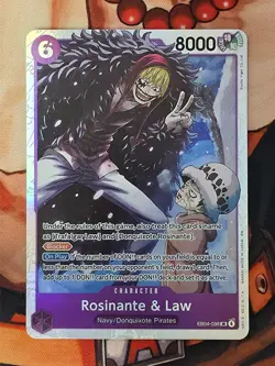 EB04-038 - Rosinante & Law (SR) - One Piece TCG - English - Image 1
