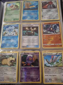 ALBUM RACCOGLITORE POKEMON + 126 CARTE HOLO RARE COMUNI REVERSE CARDS VINTAGE - Image 5
