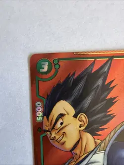 Dragon Ball Super Card Game Manga Booster Vegeta SB01-025 English SR Alt Art - Image 3