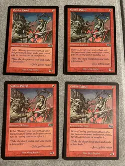 Magic the Gathering - 4x Goblin Patrol - Urza’s Saga - Image 1