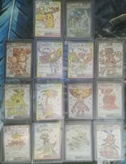 Pokemon Tera EX Holo Card Lot: Pikachu, Arcanine, Gyarados, Flygon, Hoopa (14) - Image 1
