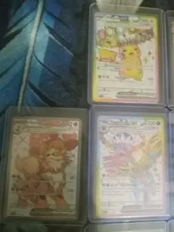 Pokemon Tera EX Holo Card Lot: Pikachu, Arcanine, Gyarados, Flygon, Hoopa (14) - Image 2