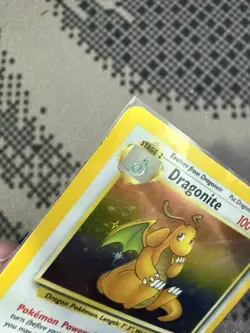 Pokemon TCG Dragonite Holo Rare Card 4/62 Fossil 1999 LP Condition - Image 2