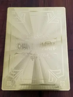 Makima - Chainsaw Man - Goddess Story Gold Metal PG Card - Image 2