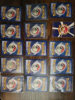 Vintage Pokemon Card Lot 15 WOTC Era Jungle Base Team Rocket Wigglytuff Mew - Image 2