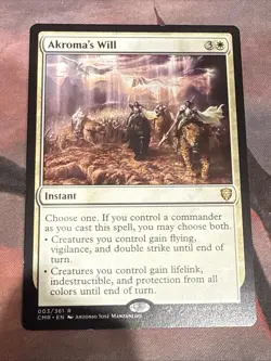 Akroma's Will Commander Legends Regular - Image 1