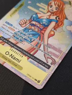 One Piece O-Nami OP06-101 Event Pack Vol 5 Promotional Card - Image 4