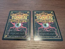 Deadpool Treasure Token x2 Signed RK Post Very Rare MTG NO RESERVE 💎💎 - Image 2