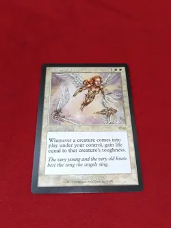 Angelic Chorus Urza's Saga Magic The Gathering MTG 3/350 NEAR MINT - Image 1