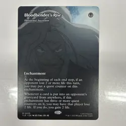 Bloodbender's Rise 0023 MTG TLE Enchantment Black Regular - Image 1