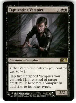 Magic 2011 (M11) #87 Captivating Vampire - Image 1