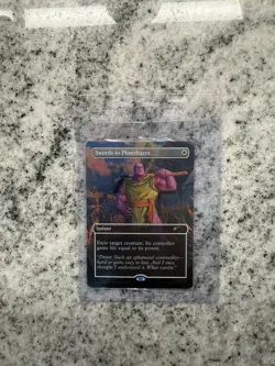 THANOS Magic the Gathering PSA Magazine Promo Swords to Plowshares Marvel Sealed - Image 1