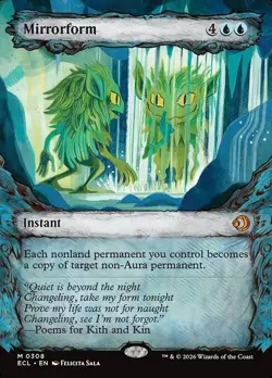 Mirrorform-Lorwyn Eclipsed-Borderless-Foil-308-NM - Image 1