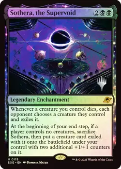 Sothera, the Supervoid Foil Promo Pack Edge of Eternities NM MTG - Image 1