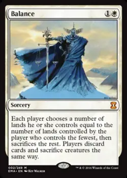 Balance Light Play, English Magic the Gathering MTG Eternal Masters - Image 1