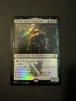 K'rrik, Son of Yawgmoth - Modern Horizons 3 (Foil) NM - MTG - Image 1
