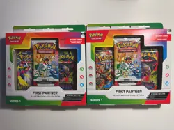 Pokemon TCG First Partner Illustration Collection Series 1 [2 Lot] - Image 1