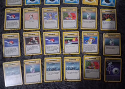Pokemon TCG Card Lot of 90 (Vintage) BASE ONLY MP-NM. 21 Energy/19 Trainer Card - Image 5