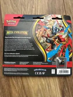 Pokemon Mega Evolution Triple Blister Pack new & unopened - Image 2
