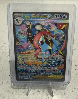 Pokemon TCG Mega Greninja EX 116/86 Chaos Rising SIR Full Art Holo - MINT - Image 1