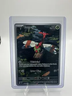 Pokemon TCG Yanma 183/182 SV10: Destined Rivals Holo Illustration Rare - Image 1