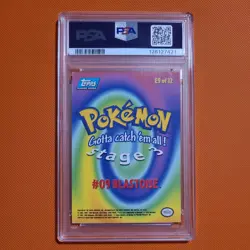 1999 Topps Pokemon The Movie Blastoise #E9 Foil - Image 2