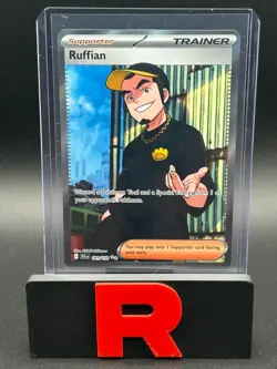 Pokemon Ruffian 181/159 Journey Together Ultra Rare Full Art NM - Image 1