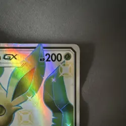 Pokemon Leafeon GX SV46/SV94 Hidden Fates Shiny Vault Full Art Holo 2019 READ - Image 3