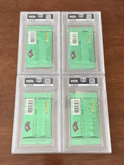 2003 Pokemon Skyridge PSA 10 Sequential Booster Pack Art Set Ho-Oh Vaporeon - Image 2