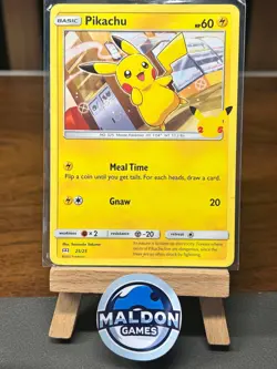 Pikachu 025/025 McDonald's 25th Anniversary Promos Promo MP 2021 - Image 1