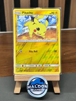 Pikachu 54/214 Unbroken Bonds Common LP 2019 Reverse Holo - Image 1